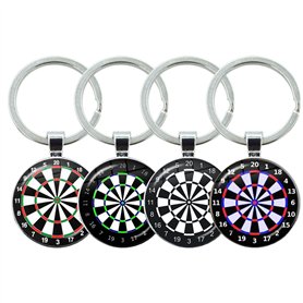 Porte-Clés Pendentif Cible 4 Pièces