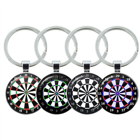 Porte-Clés Pendentif Cible 4 Pièces