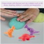 GTYHH 1 Ensemble De Jouets en Pâte À Modeler Dinosaure Et 5 Outils De Sculpture en Argile, Jouets pour Enfants Faits À La Main, 