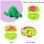 GTYHH 1 Ensemble De Jouets en Pâte À Modeler Dinosaure Et 5 Outils De Sculpture en Argile, Jouets pour Enfants Faits À La Main, 