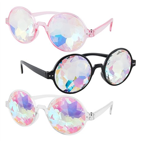 UDNFHL 3 Morceaux De Lunettes De Kaléidoscope