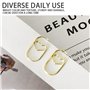 Lot de 150 petits trombones en forme de cœur - Mini pinces à papier mignonnes - En métal - Pour la fixation de documents, trombo