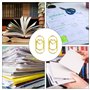 Lot de 150 petits trombones en forme de cœur - Mini pinces à papier mignonnes - En métal - Pour la fixation de documents, trombo
