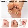MEMOFYND Lot de 10 pansements en mousse de latex souple avec 5 pansements imperméables transparents pour soulager les douleurs a