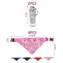 foulard triangulaire pour animal de compagnie