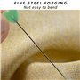 Lot de 200 épingles à coudre en forme de cœur - Longues épingles de positionnement - Épingles droites colorées - Pour couture DI