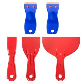 Lot de 3 couteaux à mastic en plastique