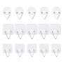 Lot de 15 crochets triangulaires autocollants pour photos