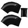 Lot de 100 sacs hygiéniques noirs pour femme
