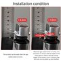 Lot de 8 boutons de sécurité pour cuisinière, boutons de sécurité pour protéger les tout-petits, couvercle de protection pour in
