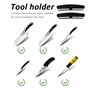 2pcs Abrasif Porte-Outils Accessoires Outils Outil Aide à l'Affûtage de Pierre à Aiguiser Outil Abrasif Aide à l'Affûtage de la 