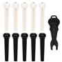 COACOM Lot de 10 chevilles de chevalet pour guitare