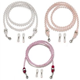 3 Pièces de Chaînes de Lunettes pour Femmes