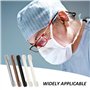 COACOM Lot de 5 paires d'embouts antidérapants, coussinets d'oreille pour lunettes, accessoires confortables en silicone pour év