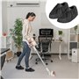 YSJCHEBS 5 Paires De Couvre-Chaussures Imperméables, Couvre-Chaussures Antidérapantes, Couvre-Chaussures Réutilisables, Couvre-C