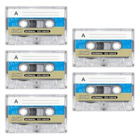 YSJCHEBS Pack De 5 Cassettes Vierges