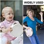 2 Tambourins En Bois, Hochets Pour Enfants, Instruments De Musique Pour Enfants, Instruments À Percussion, Accessoires Pour Spec