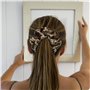 Pack De 5 Élastiques À Cheveux Imprimés Léopard, Élastiques À Cheveux Rétro, Élastiques À Cheveux, Accessoires Pour Cheveux Pour
