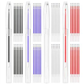 YSJCHEBS Pack De 4 Étuis À Stylos Et 52 Recharges