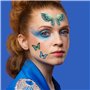 2 Élément De Paon -Tattoo -Sicker, Autocollant De Tatouage Créatif, Tatouages ​​Temporaires, Accessoires De Décoration De Make -