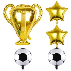 HDGSAFD 5 Pièces Ballons De Films en Aluminium