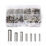 Lot de 600 manchons de câble non isolés pour connexion de fils ou électriques (0