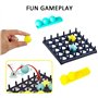 Jeu de Table de Ballon Sauteur - Sac en Non-Tissé Noir Avec Cordon de Serrage - Jeu de Société, de Saut et de Décompression pour