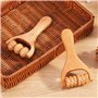 NyxSeat Lot de 2 rouleaux de massage manuel en bois - Pour le dos, la cellulite - Convient pour les jambes, les mains, la taille