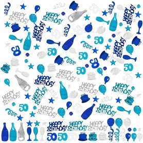 RELKLYU 30G 50E Anniversaire Confettis