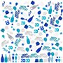 RELKLYU 30G 50E Anniversaire Confettis