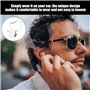 OAOSDH 2 Ensembles De Tuyaux Sonores, Oreilles Insérées dans Un Conduit d'air Transparent, Un Tube De Rétention Sonore sans Fil,