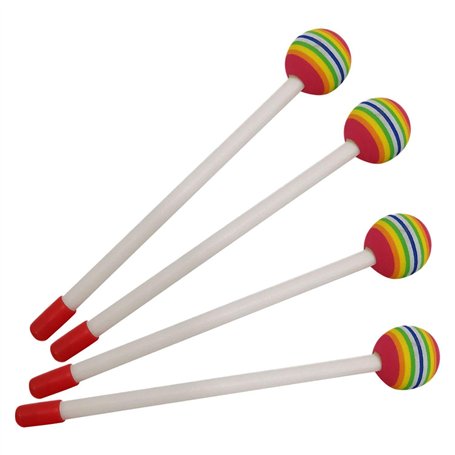 4 Morceaux De Pilons Colorés