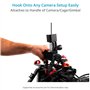 FLYCAM Flowline Master Support féminin avec gilet professionnel pour appareil photo et cardan | Harnais respirant, barre supérie
