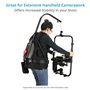 FLYCAM Flowline Master Support féminin avec gilet professionnel pour appareil photo et cardan | Harnais respirant, barre supérie