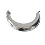 JRL Silencieux D'échappement Chromé pour 49cc 50cc 60cc 66cc 80cc vélo Moteur à essence Kit Motorized Bike