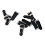 Sharplace 10 Clips Porte-Jarretelles Hommes Crochet Poignée Jarretelles DIY Accessoires