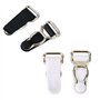 Sharplace 10 Clips Porte-Jarretelles Hommes Crochet Poignée Jarretelles DIY Accessoires