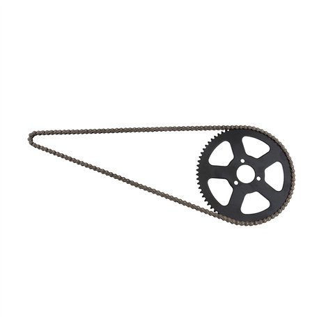 Sharplace Chaîne 25H/136 Links et Pignon 68 Dents pour Mini Scooter ATV