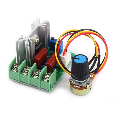 RéGulateur De Tension éLectrique Ac 50-220v 2000w Scr RéGulateur De TempéRature Et De Vitesse Du Moteur