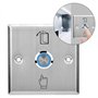 Système de contrôle d'accès, interrupteur lumineux en acier inoxydable, serrure de porte à bouton, serrure de porte de sécurité 