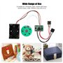 ASHATA Module Vocal enregistrable, Voix reproductible Son d'enregistrement Voix 60 Secondes Carte de voeux Bricolage,câble de Re
