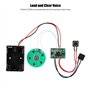 ASHATA Module Vocal enregistrable, Voix reproductible Son d'enregistrement Voix 60 Secondes Carte de voeux Bricolage,câble de Re