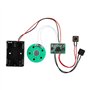 ASHATA Module Vocal enregistrable, Voix reproductible Son d'enregistrement Voix 60 Secondes Carte de voeux Bricolage,câble de Re