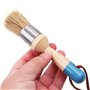 ANCLLO Lot de 2 pinceaux de peinture à la craie et à la cire pour meubles, outils de peinture et d'épilation à la cire, pinceaux