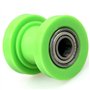 ANCLLO Tendeur de chaîne de moto - 8 mm - Guide de roue de rechange pour quad 4 roues - Baja Doodlebug Dirt Pit Bike - Vert