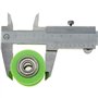 ANCLLO Tendeur de chaîne de moto - 8 mm - Guide de roue de rechange pour quad 4 roues - Baja Doodlebug Dirt Pit Bike - Vert