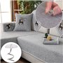 Tiardey 30 pièces Clou de Torsion Fixe en Acier Inoxydable tête Transparente Aiguille en Spirale Bricolage à la Main Couverture 