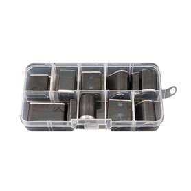 Tiardey 24pcs Leder Handwerk Stanzloch DIY Werkzeugset für Form Hohlschneider Handgefertigt