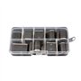 Tiardey 24pcs Leder Handwerk Stanzloch DIY Werkzeugset für Form Hohlschneider Handgefertigt