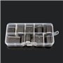 Tiardey 24pcs Leder Handwerk Stanzloch DIY Werkzeugset für Form Hohlschneider Handgefertigt
